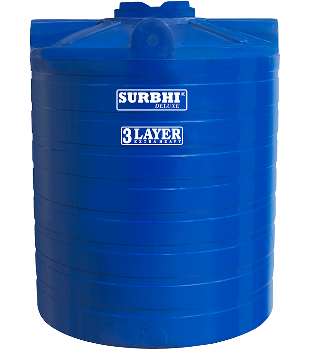 Vertical Outdoor Tank (Blue)