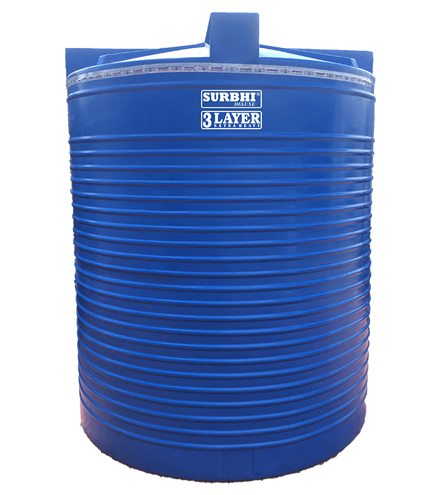 Vertical Outdoor Tank (Blue 10000L)